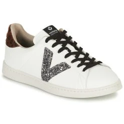 Victoria - TENIS EFECTO PIEL GLITTER